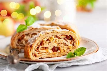 Authentic Bavarian Apple Strudel 4pc